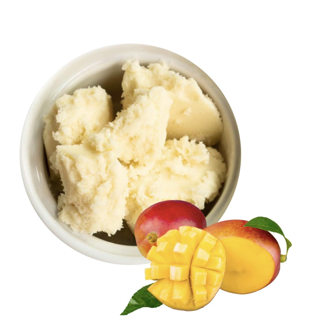 7 Lbs USDA Organic Refined Expeller Pressed Mango Butter- Cosmetic Grade-Cruelty Free-Vegan-Soap Making-Skin Care-Bulk Size - Image 2