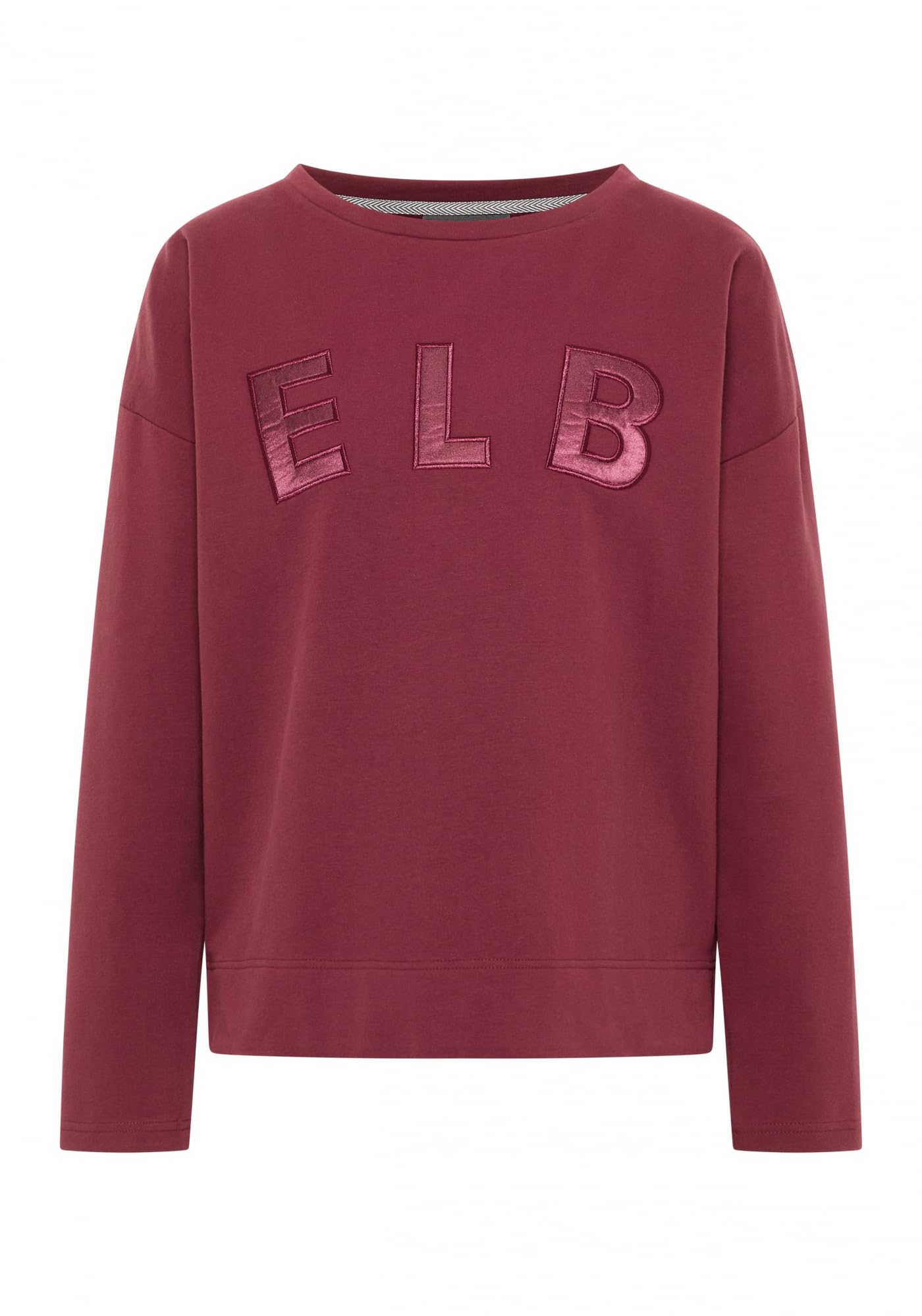 Elbsand Aleah Damen Sweatshirt mit weitem Ausschnitt, überschnittene Schultern, Loose fit