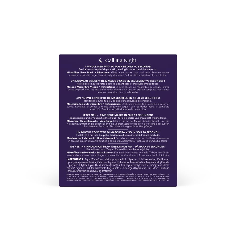 FOREO Hyper Hydra UFO 3 Bundle - Face Moisturiser Device + 14 UFO Activated Masks + Hydrating Night Mask,0.5 Oz - Thermo & Cryo Treatmen - Skin Care