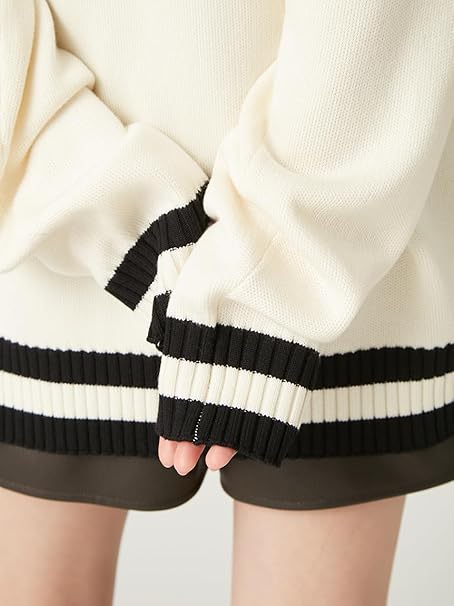 Amazon | [フレイ アイディー] トラッドライクVネックニットカーデ