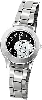Qtqgoitem Black Dial Steel Band Fashion Lady's Quartz Wrist Watch (Model: 95d d8e f6c 913 6a4)