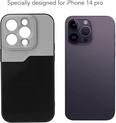 Miniatura 5 de Funda protectora para teléfono 14 Pro, a prueba de golpes, con montura de lente de rosca de 0.67 pulgadas, fundas básicas para teléfono celular y