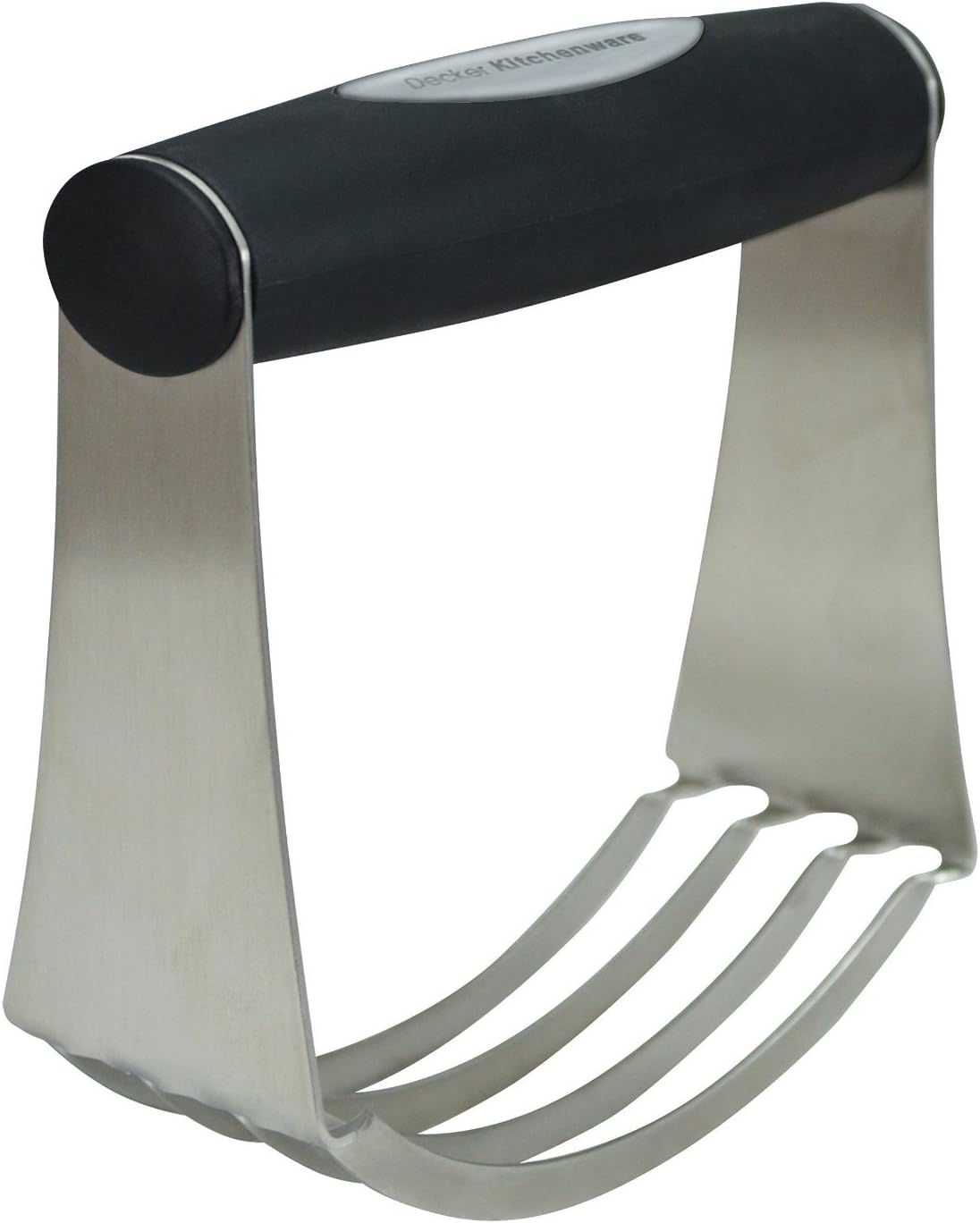 Decker Kitchenware Kitchen Professional Ergonomic Baking Dough Blender - Stainless Steel Pastry Cutter - Round Hand Dough Blender with Blades for Your Kitchen Collection