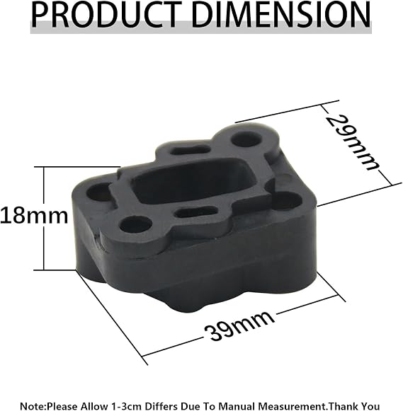 Carburetor Intake Manifold for FYE XJM TSRC FLMLF 32CC 35CC Engine for 1/5 HPI ROFUN ROVAN KM Baja Losi 5ive T FG Redcat Rc Car Parts