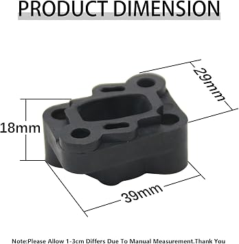 Carburetor Intake Manifold for FYE XJM TSRC FLMLF 32CC 35CC Engine for 1/5 HPI ROFUN ROVAN KM Baja Losi 5ive T FG Redcat Rc Car Parts