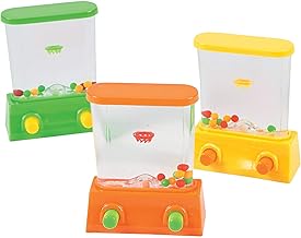 Fun Express Mini Water Basketball Games - Set of 12 Handheld Toys - Fun Party Favor Toys | Camp | Birthday | Sleepover - Assorted
