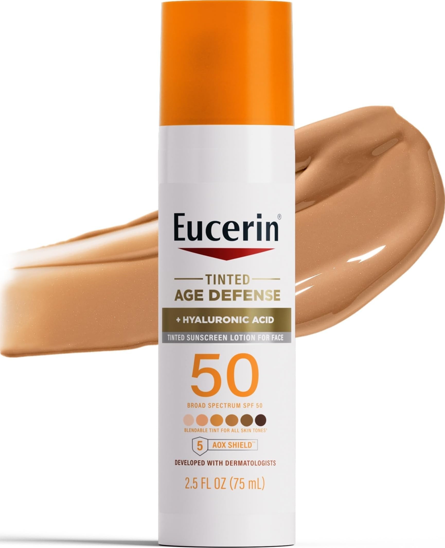 Sun Age Defense Tinted Face Lotion SPF 50, 2.5 FL OZ
