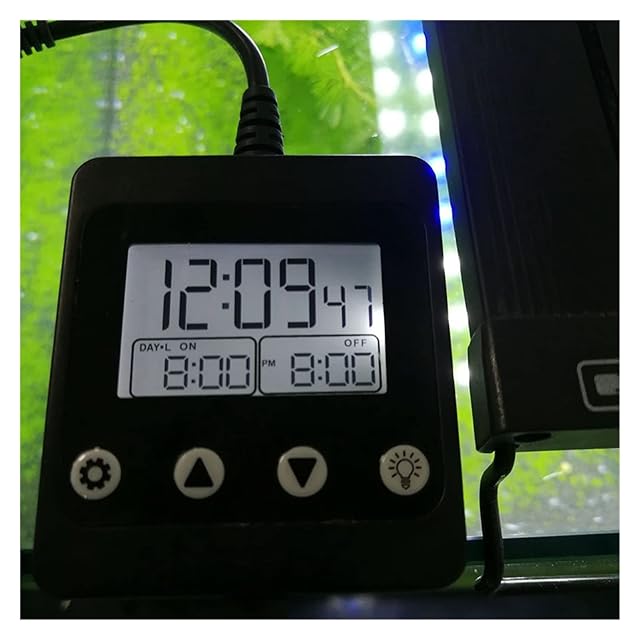 Foto 4 de 6 de YMKFGUPKRG LED Controlador de luz del Acuario Dimmer Modulador con LCD Mostrar Sistema de atenuación…