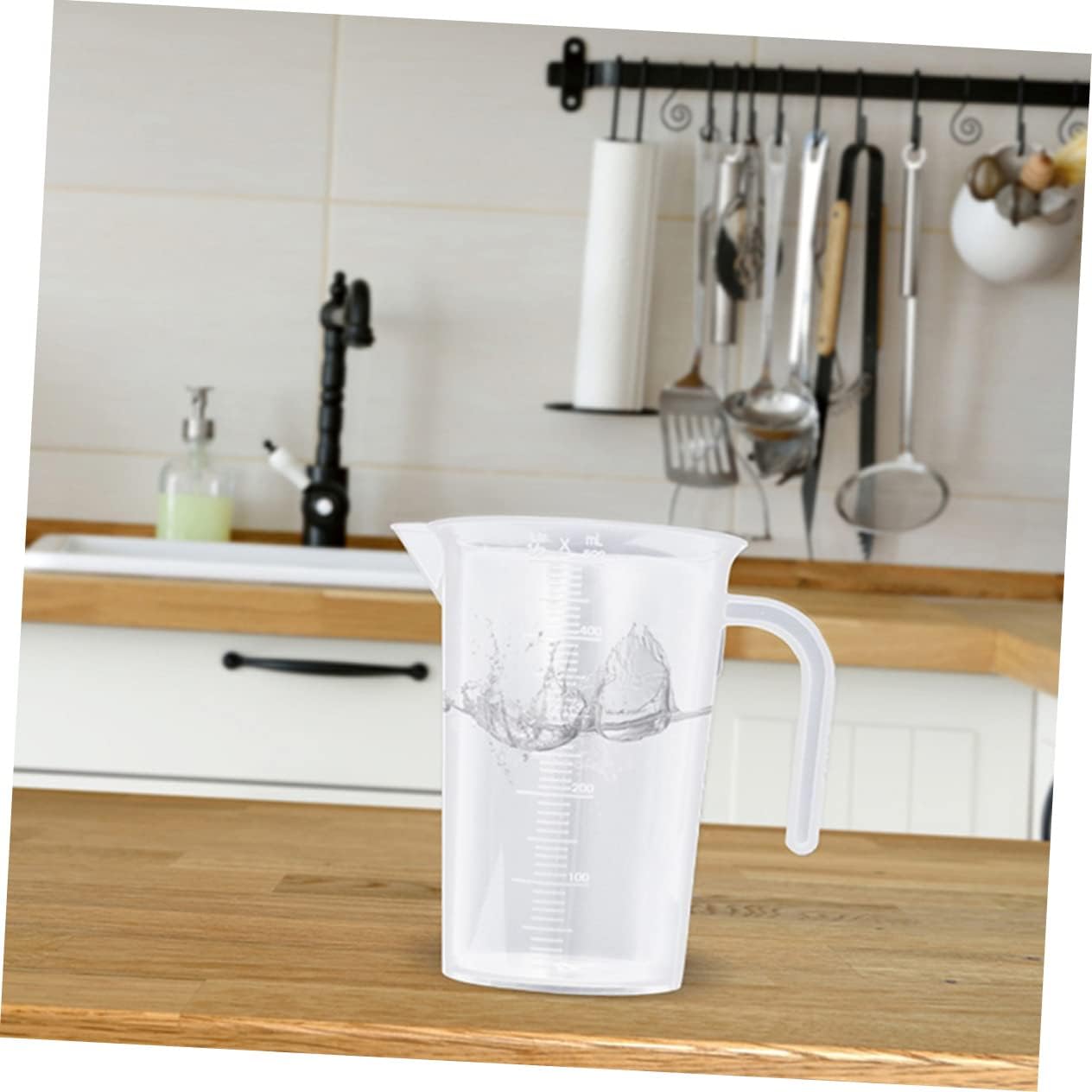 Alipis 5pcs Graduated Measuring Cups High Resistant Kitchen Jugs for Baking and Cooking Plastic Capacity Each for Liquid Measurement