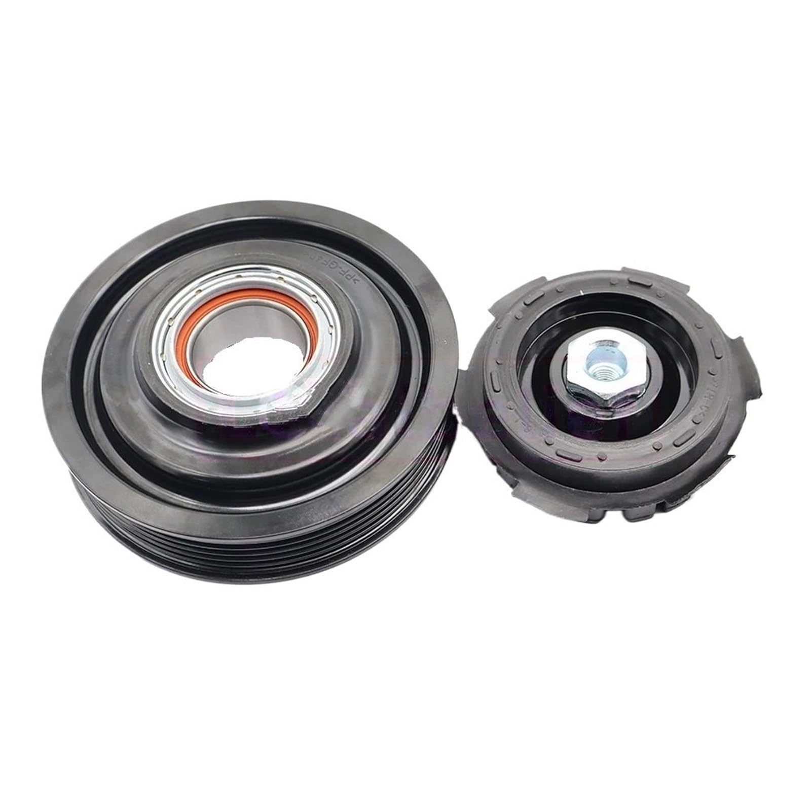 Qiuymgfg Pulley D 115Mm Ac Compressor Clutch Kit Fit For Q5 A4 Quattro S5 Sq5 S4 80A816803e 6Pk Air Conditioning Ac Compressor Electromagnetic Clutch Pulley(Pulley D 115Mm)