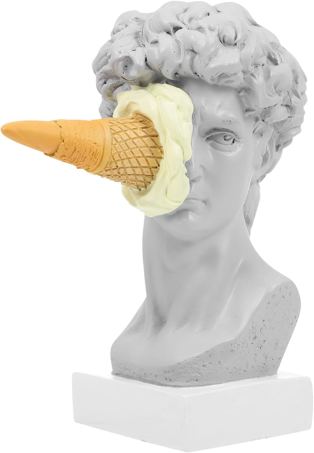 David Sculpture Resin Home Office Desk Decor Easy Clean