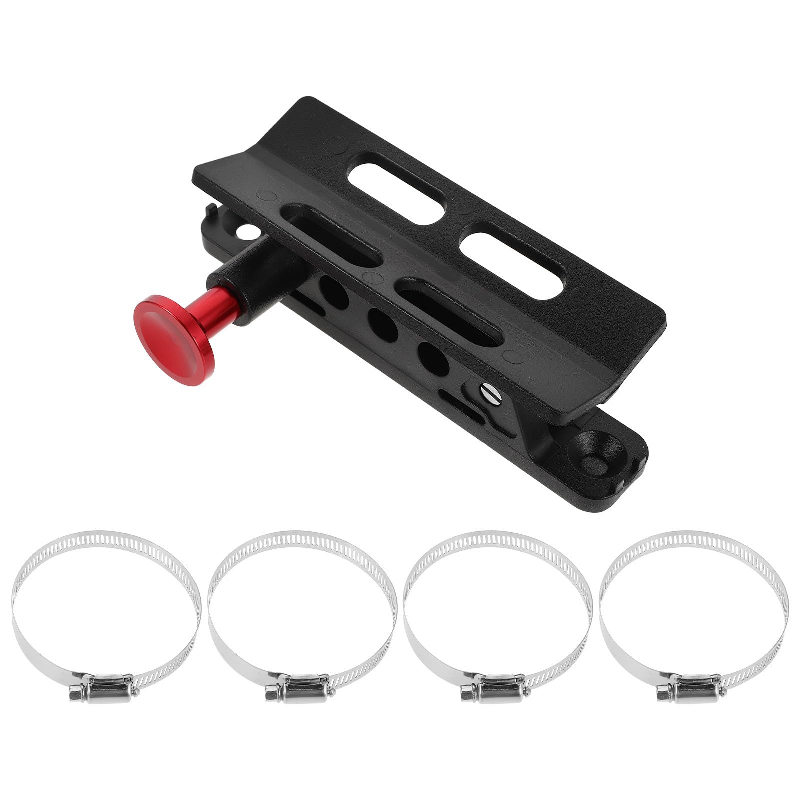 Gadpiparty Soporte de Extintor para Vehículo Utv Liberación Rápida, Abrazadera Antivuelco Resistente, Montaje Plástico Duradero para Motocicleta y Camión, Soporte Compacto para Seguridad