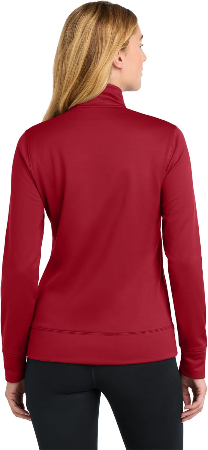 SPORT-TEK Women's Sport-Wick Fleece Full Zip Jacket - Image 3