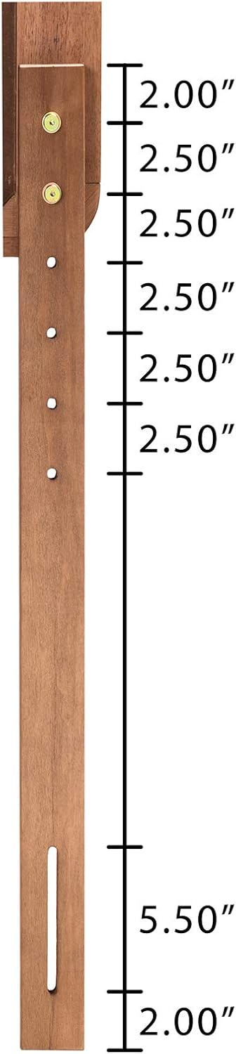 Baxton Studio Duncan Modern and Contemporary Ash Walnut Finished Wood Full Size Headboard