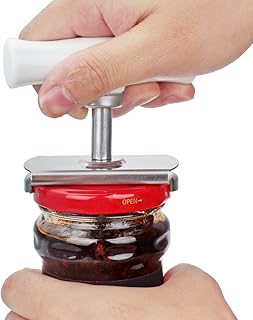 Practical Stainless Steel Energy-Saving Flexible Spiral Gear Jar Opener With Abs Rotate Handle