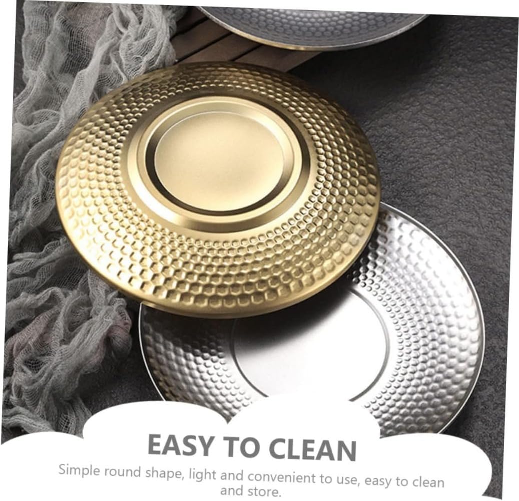 ハンマーケーキ皿 丸いサービングプレート 食品平板 ナッツトレー スナックトレイ ホームベース パーティー 食事 キッチンフードプレ