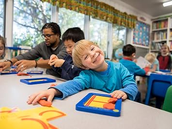 Learning Without Tears RollADough Letters-Get Set for School Series, Pre-K, Hands-On Learning, Sensory, Letter & Number Recognition, Formation-Centers, Whole-Class, and Individual-School or Home Use