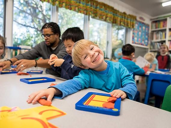 Learning Without Tears RollADough Letters-Get Set for School Series, Pre-K, Hands-On Learning, Sensory, Letter & Number Recognition, Formation-Centers, Whole-Class, and Individual-School or Home Use