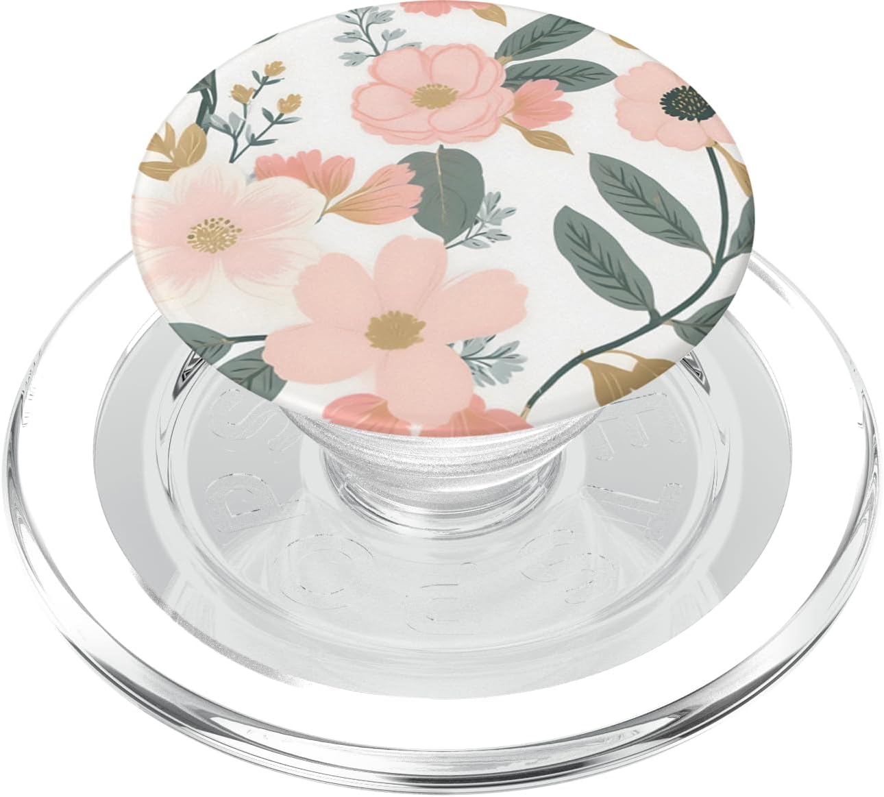 Floral Wildflowers Floral Pattern PopSockets PopGrip for MagSafe