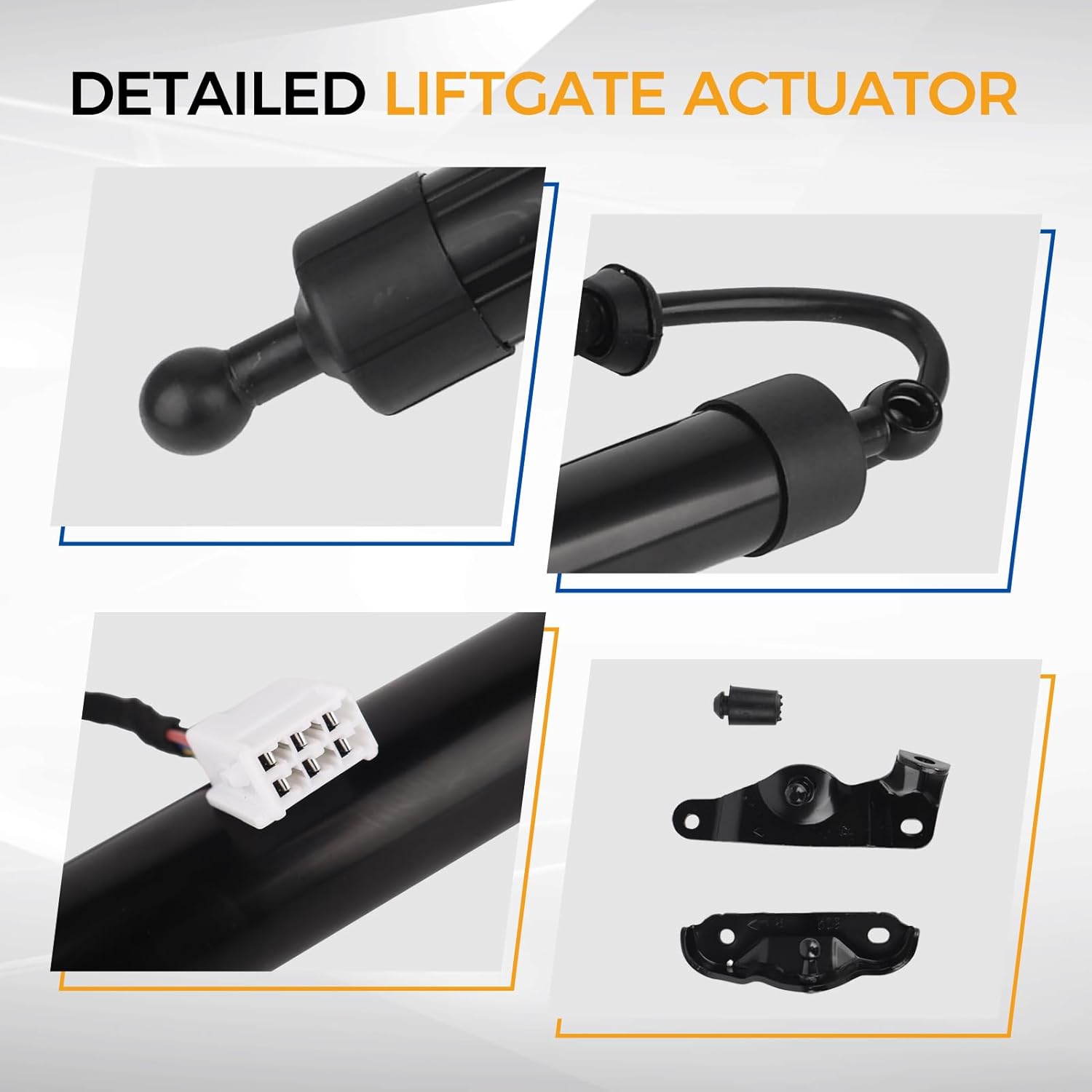PAROD Power Liftgate Actuator Lift Support Fit for 2014-2019 Toyota Highlander Replace#6891009051 6891009053 6891009130 6891009120 Driver & Passenger Side