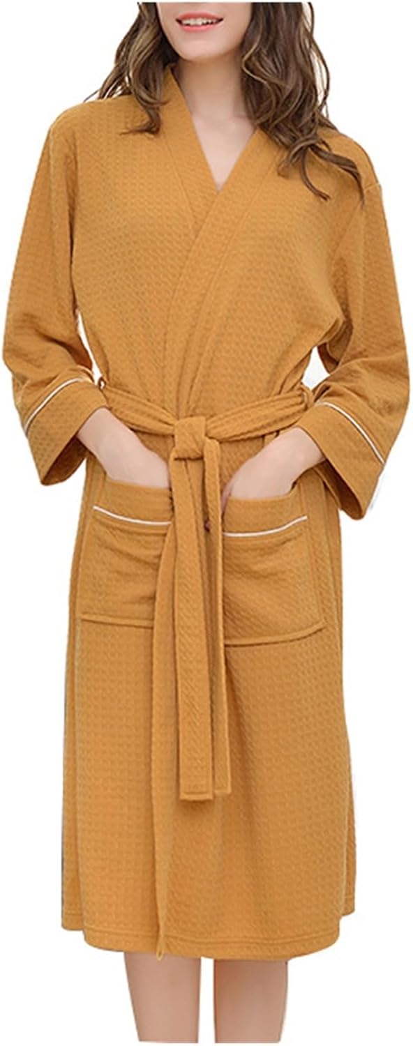 Lengthen Thick Men's Couple Bathrobe Spring Bathrobe Women's Hotel Bathrobe