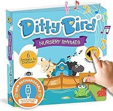 Ditty Bird | Nursery Rhymes | Interactive Musical Sound Book for Toddlers 1- 3 | Sing-Along boardbook for Baby