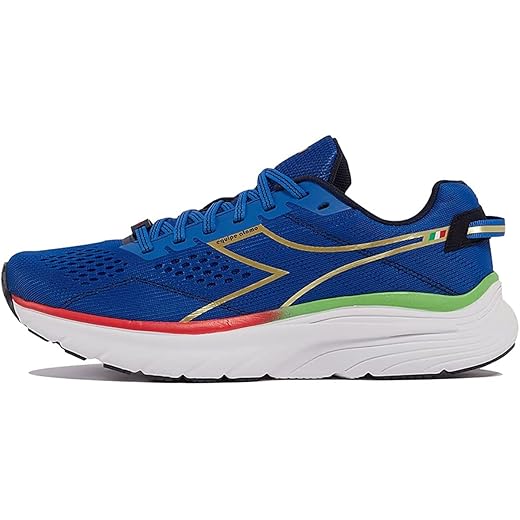 Diadora Men's Equipe Atomo (Royal Blue/Gold, US Footwear Size System, Adult, Men, Numeric, Medium, 12)