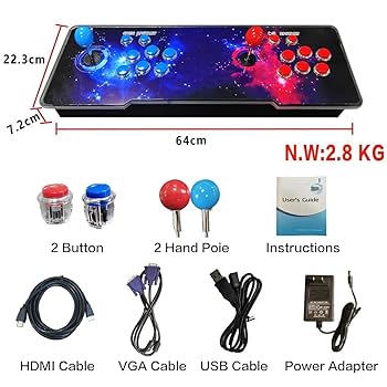 Amazon.com: FHYRGF [32000 in 1 78S Pandora Box Arcade Game
