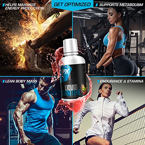 Efx Sports L-Carnitine Liquid 1500Mg, Improve Performance And Strength, Vitamin B5 (31 Servings, Fruit Punch) #TOP3