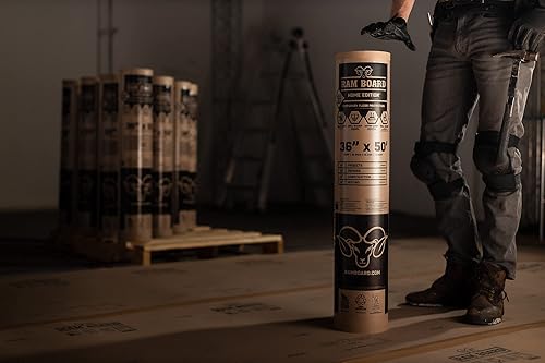 Miniatura 2 de Ram Board Edición para el hogar, resistente 36 pulgadas x 50 pies, pintura, remodelación, construcción, protección temporal del suelo (150 pies