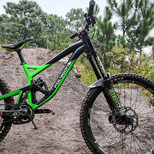 Onghsd 1 Pair Bike Fender Mtb Mountain Bike Mud Guard Bicycle Fenders Front + Rear Compatible For 26",27.5",29" Plus Size And Fat Bicycle Dirt Guard #TOP6