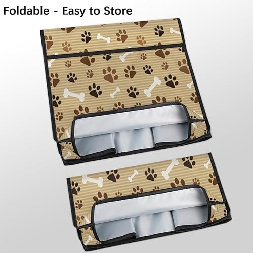Miniatura 4 de Lindas fundas para mezclador de cocina con estampado de patas de perro, compatibles con mezclador de 6 a 8 cuartos de galón, a prueba de polvo,