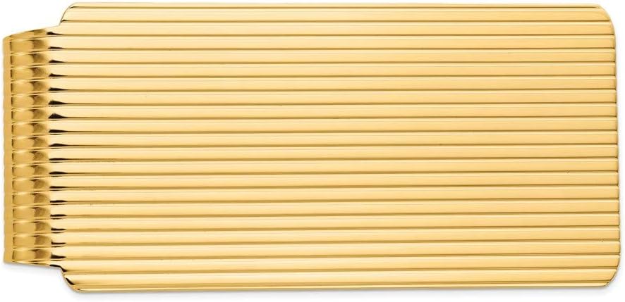 Men's 14k Yellow Gold Money Clip Fine Jewelry For Men Gifts For Him