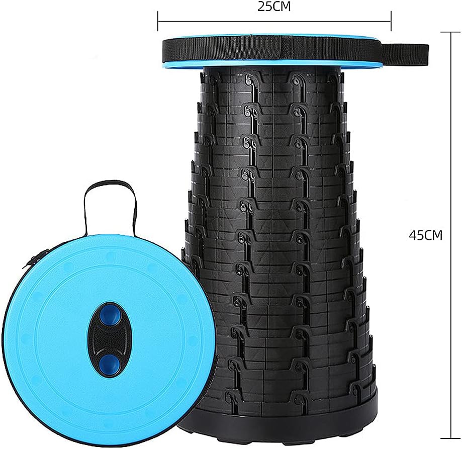 Portable Telescopic Stool, Lightweight Yet More Sturdy with Load Capacity 396 LB - Image 3