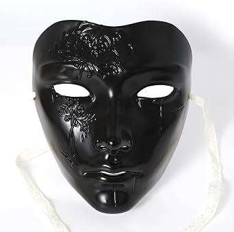Full-Color Mask Collection 3-PCS Mask Set (Golden+Sliver+Black)
