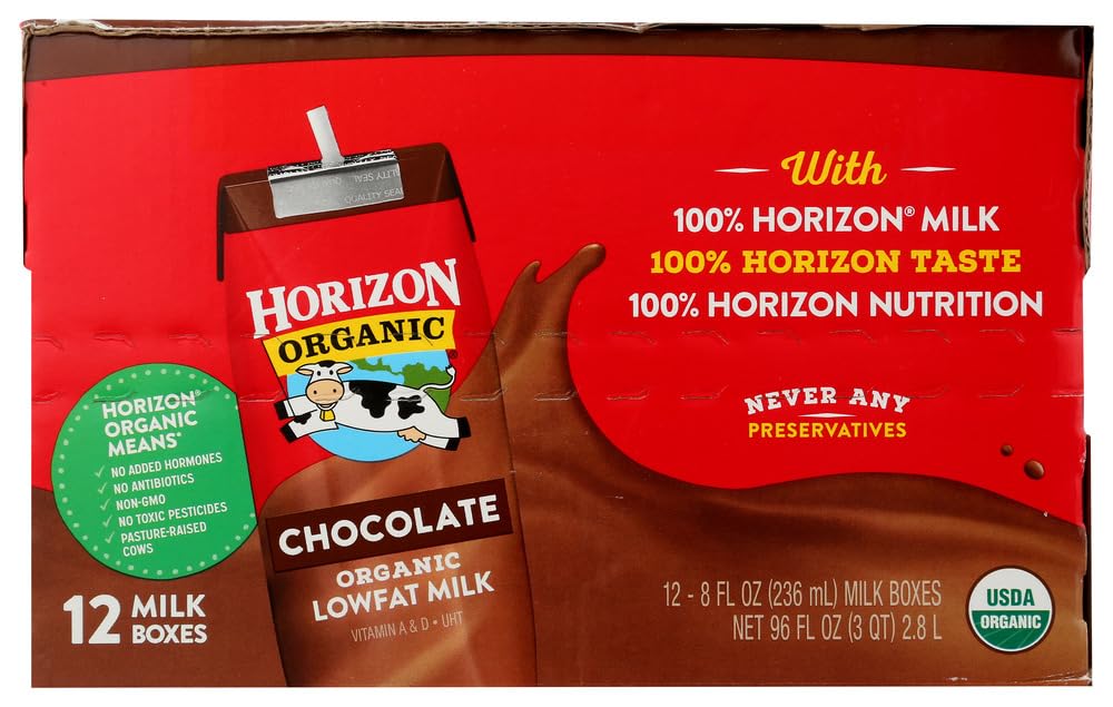 Organic Lowfat Milk; Chocolate