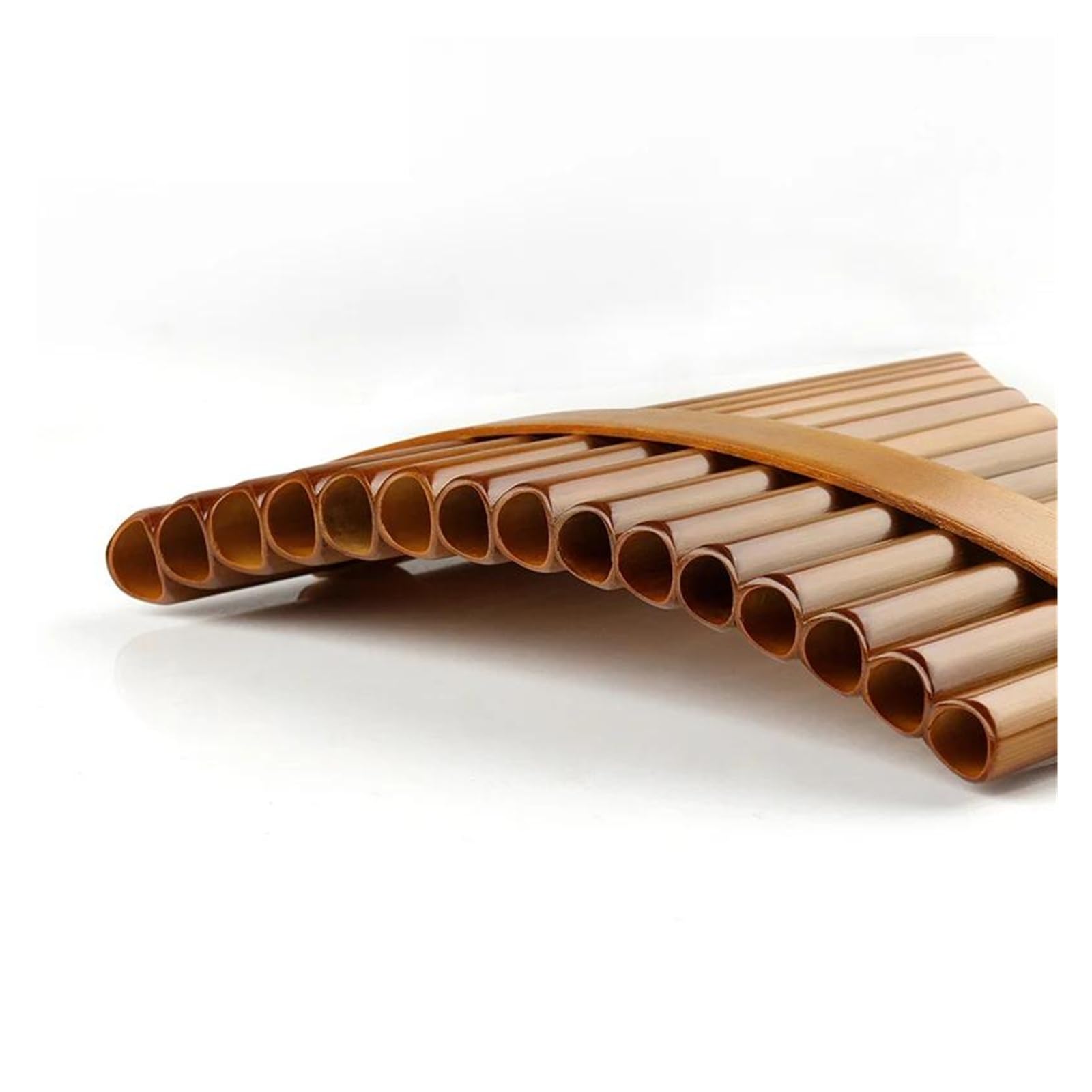 15 piszczałkowy ręcznie robiony instrument muzyczny z bambusowej fletni Pana