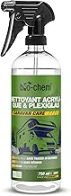 Bio-Chem Acrylic and Plexiglass Window Cleaner 750 ml – Windscreen Cleaner for Caravans, Motorhomes, Cars – Liquid Spray Window Cleaning