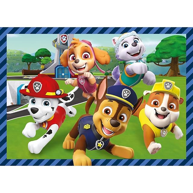 Foto 8 de 8 de Trefl - Paw Patrol, Asuntos caninos - Puzle 4en1, 4 Rompecabezas, de 35 a 70 Piezas