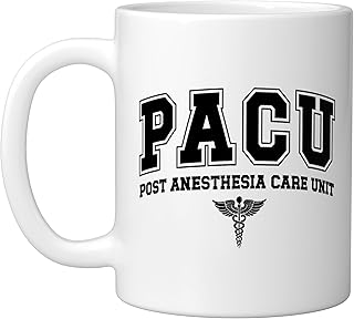 PACU Post Anesthesia Care Unit Best PACU Nurse PACU Nursing Ceramic Mug, White