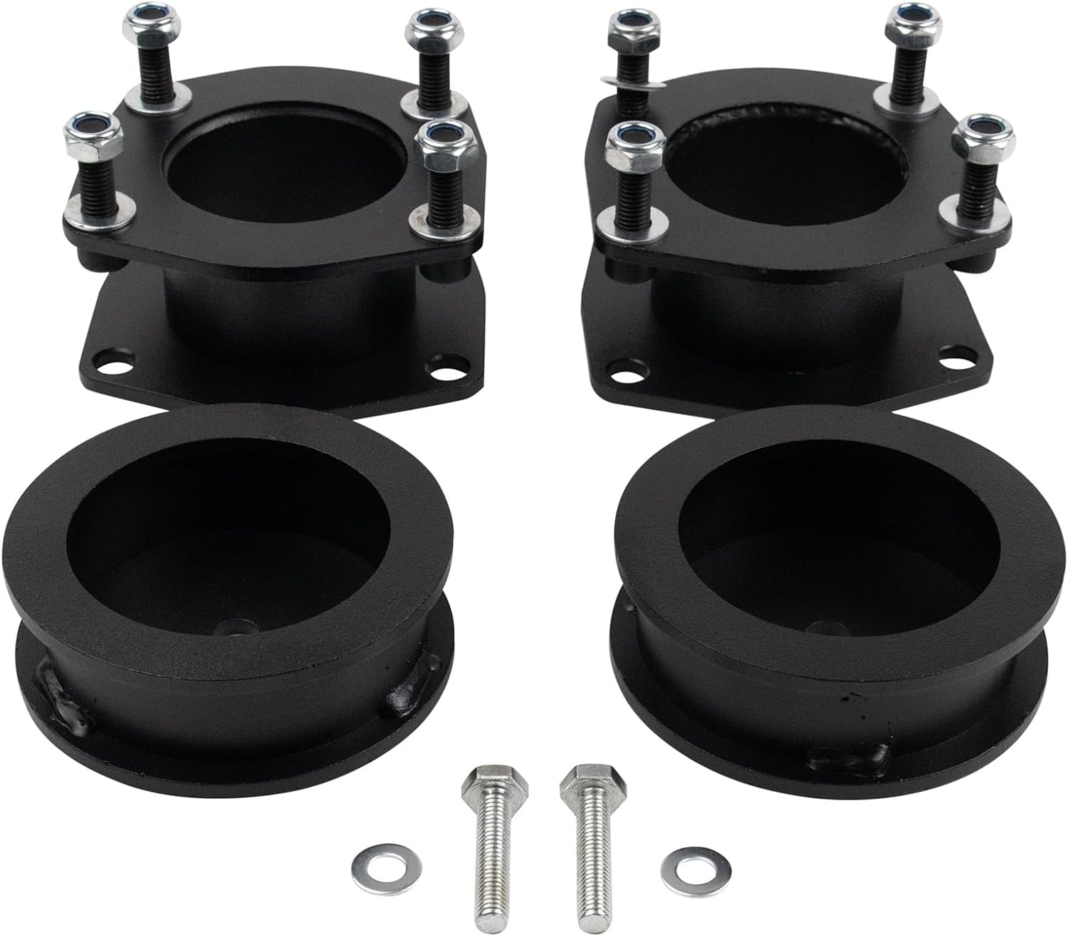 Front Rear Lift Level Kit Set 4pc for 05-10 Commander Grand Cherokee
