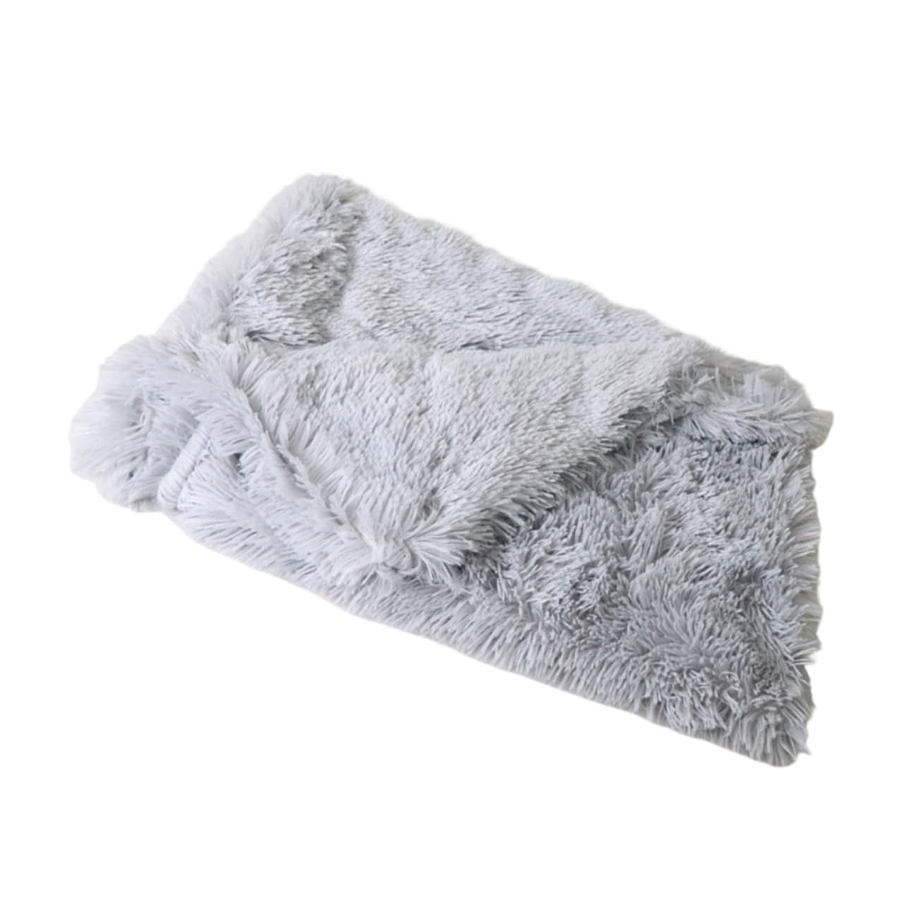 Coussin pour chat et chien iplusmile avec double couche en peluche douce lavable en machine