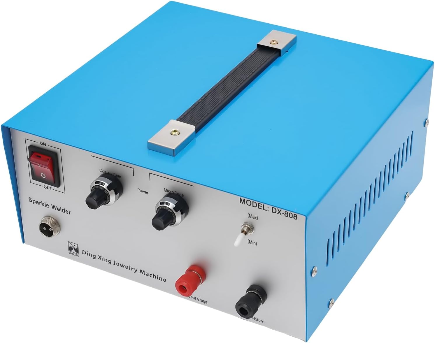Electric Jewelry Welding Machine 0.004-0.04in, Spot Welding Machine with Foot Pedal, 80A Jewelry Spot Welding Machine for Gold Silver Steel Platinum Spot Welding Equipment