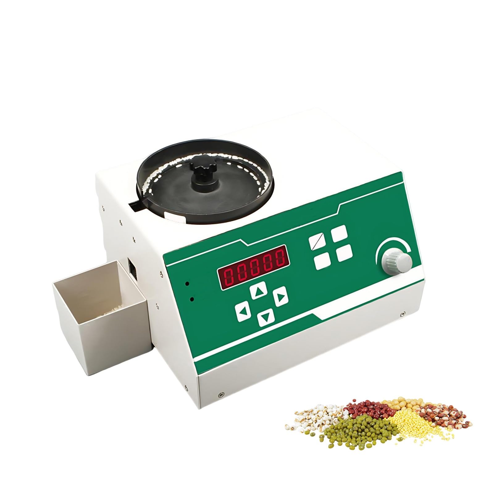Macchina Conta Semi Automatica Contatore Particelle, Contatore Elettronico Particelle Con Arresto Automatico Preimpostato Velocità Regolabile per Laboratorio E Produzione