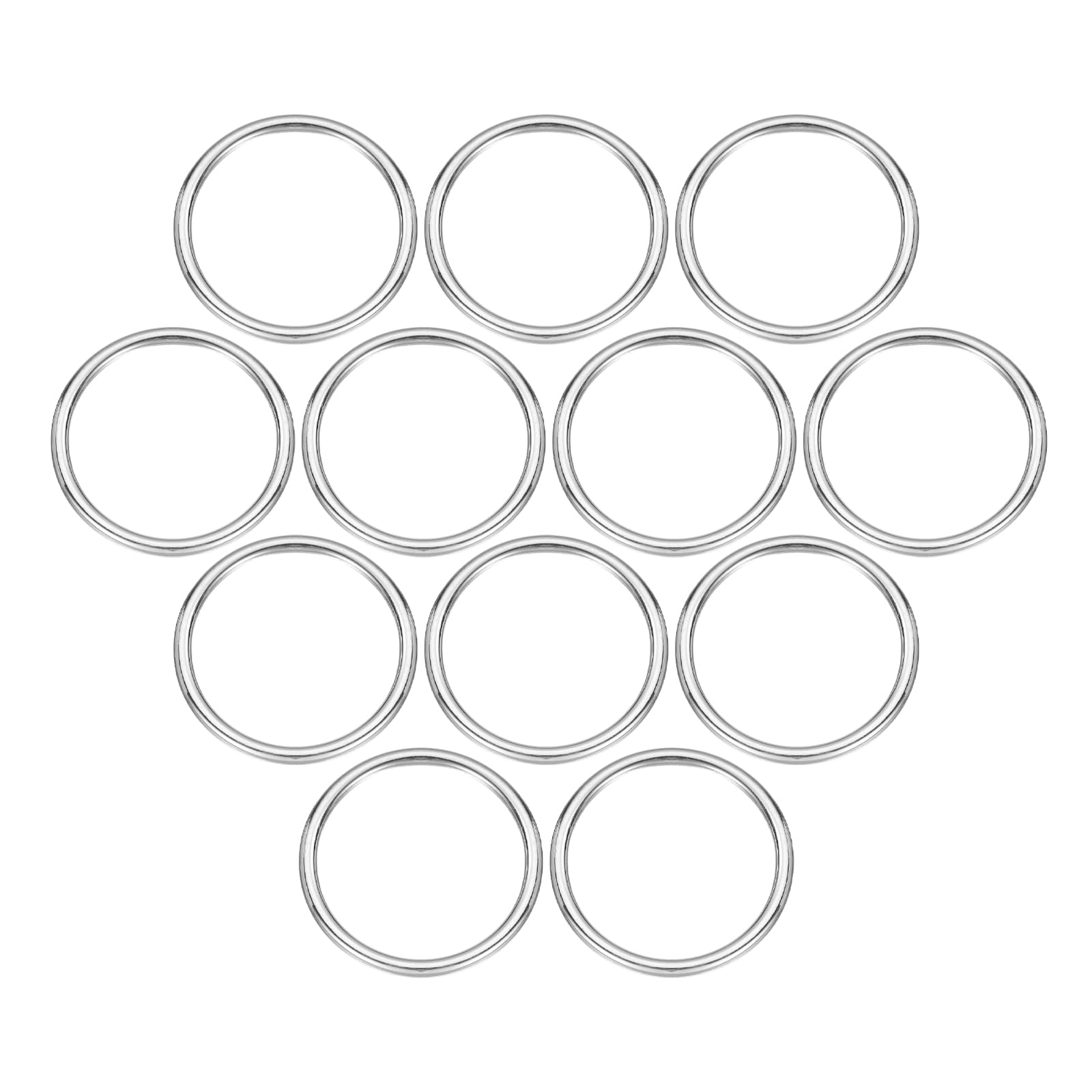 Boucle O Ring à ouverture de 50mm pour sangle de sac et loisirs créatifs