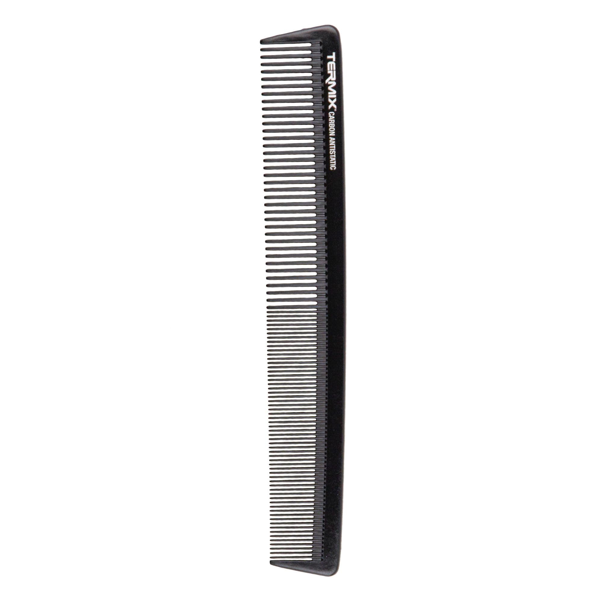 Termix Unisex Black Carbon Anti-Static Cutting Comb In