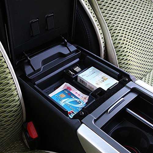 etopmia Central Armrest Storage Box Car Organizer Container Tray Accessories fit Land Range Rover Evoque 2014-2016 - Thumbnail 4
