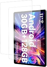 2 Pack Screen Protector for TT.KIDS K6 11 Inch Tablet, 9H Tempered Glass | Scratch Resistant Bubble Free Protective Film, Anti-Fingerprint Case Friendly.
