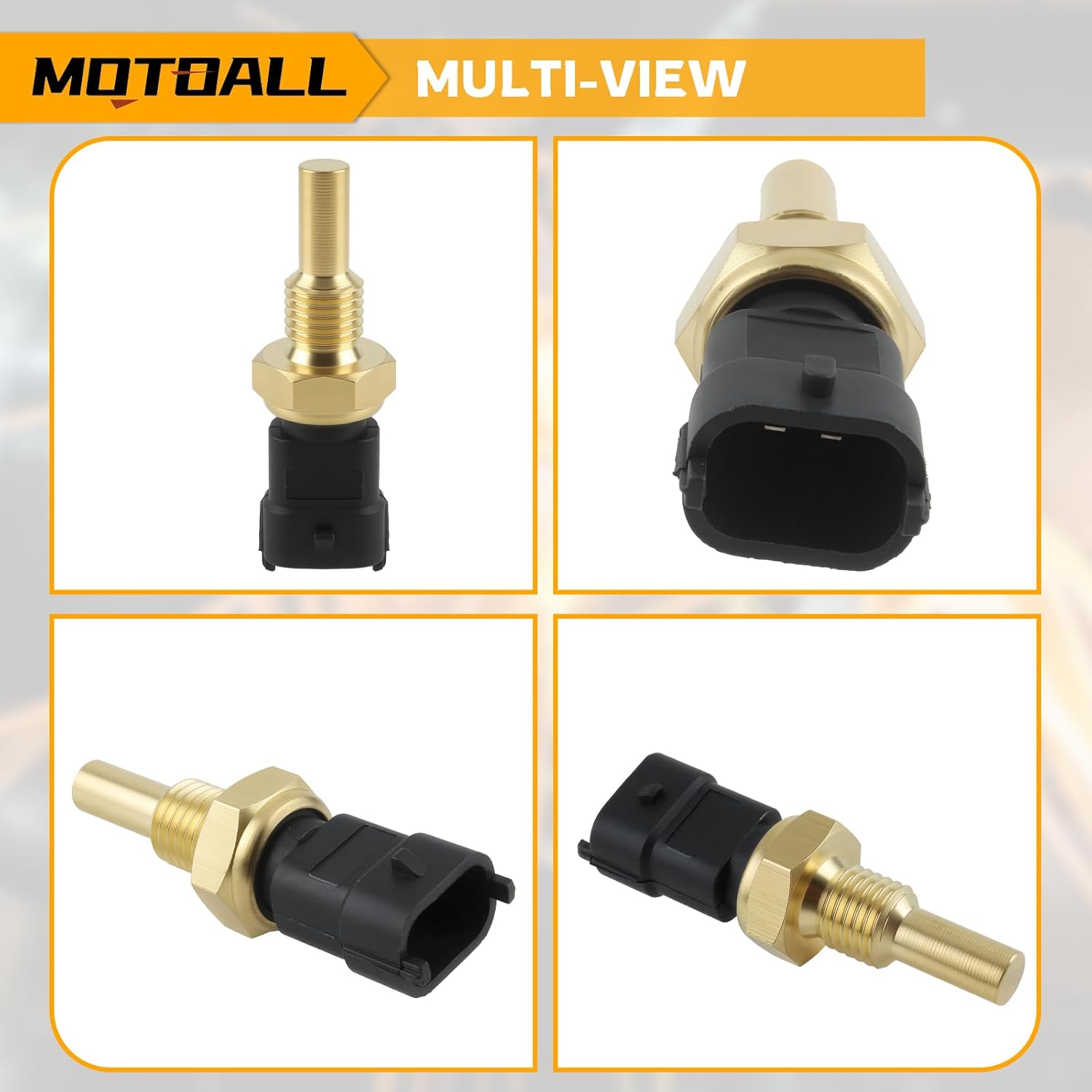 MOTOALL Water Temperature Sensor Switch Replacement 4010644, 0281002209 Fit for Polaris Sportsman 850 X2 700 ACE Scrambler XP 1000 Ranger 700 Crew XP 800 RZR 570 4 800 S 900