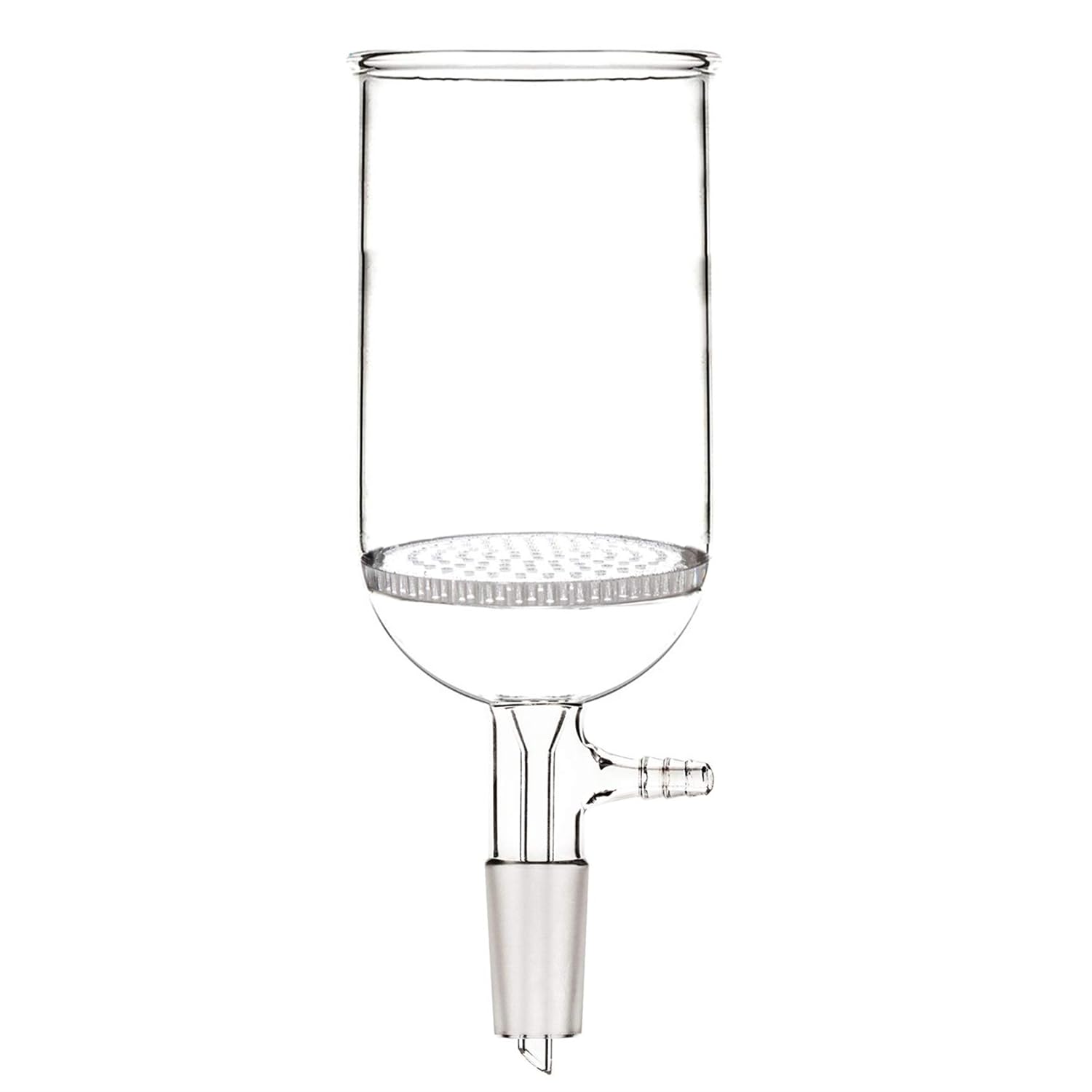 1000ml,24/40,Glass Buchner Funnel with 90mm Pore Plate 1 Litre